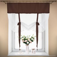 Тюль Loon Алисия 2x1.7 м (коричневый)