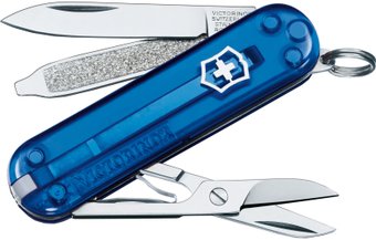Victorinox Classic SD Blue Transparent [0.6223.T2]