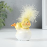 Статуэтка Sima-Land Цыпушка желтая на яйце 10326174 в Мозыре