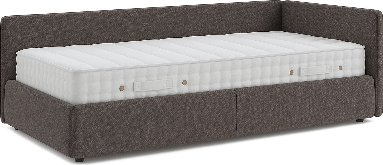 

Кровать-тахта Sonit Nicole правый 90x200 шенилл Eclipse (07 светло-серый)