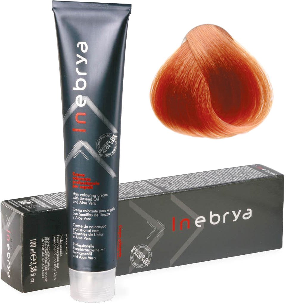 

Крем-краска для волос Inebrya Color 8/34 светлый русый золотисто-медный