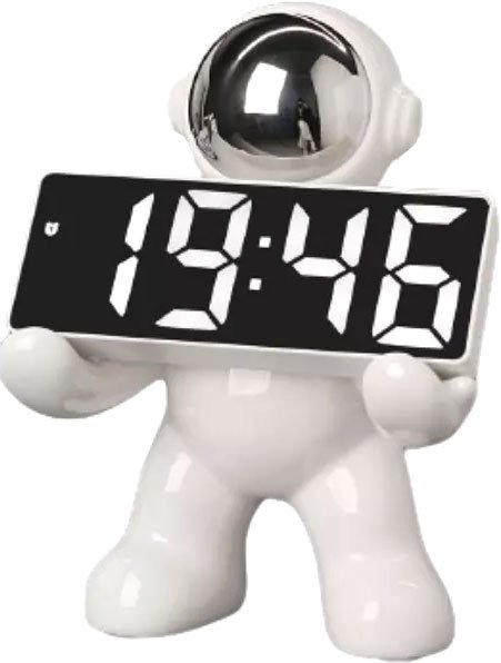 

Настольные часы Merry Bear Home Decor Мальчик Асторнавт Черное И Белое 50005601