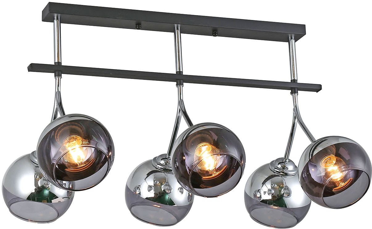 

Подвесная люстра Escada 1114/6PL E27*40W Silver