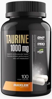 Таурин Maxler Taurine (100 капсул)