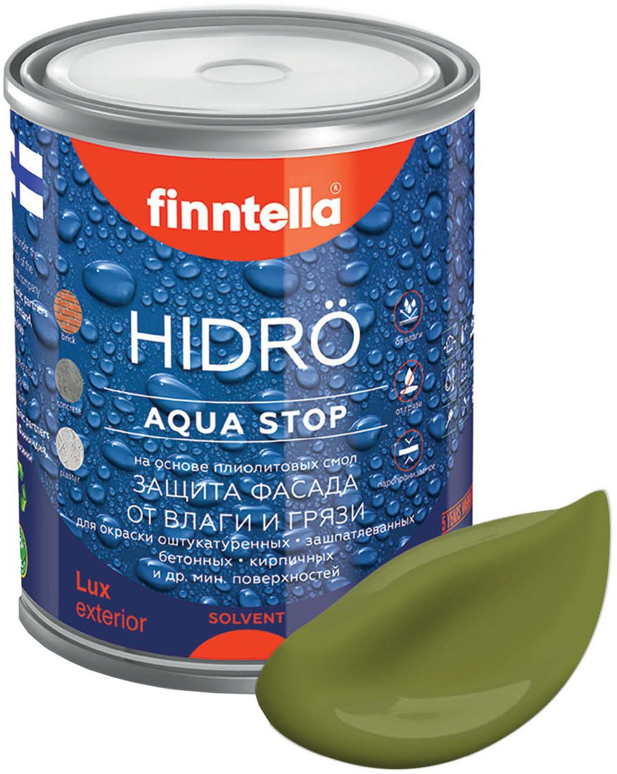 

Краска Finntella Hidro Ruoho F-14-1-1-FL030 0.9 л (зеленый)