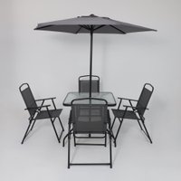 Комплект подушек AksHome Picnic (серый/черный)
