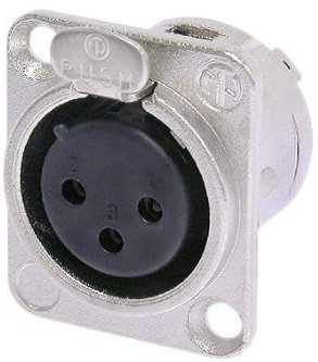 

Коннектор Neutrik NC3FD-L-1