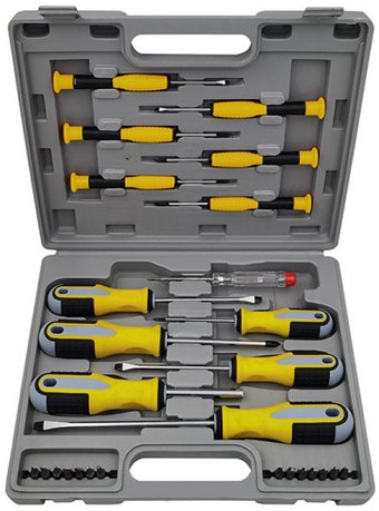 Набор отверток FIT 56403 (27 предметов)