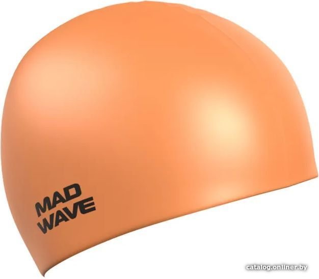 Шапочка для плавания Mad Wave Neon (оранжевый)