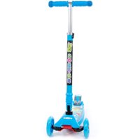 Двухколесный детский самокат Полесье Со складной ручкой 0072C-V1(Г) (голубой)