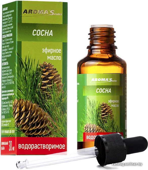Aroma Saules Масло эфирное водорастворимое Сосна 30 мл
