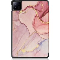 Чехол для планшета JFK Smart Case для Xiaomi Mi Pad 6/Mi Pad 6 Pro 11 600 (розовый мрамор)