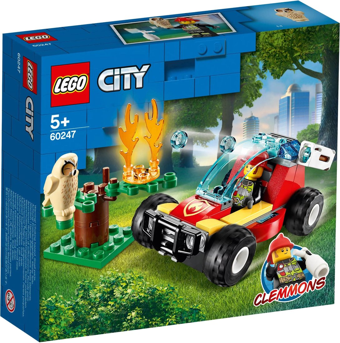

Конструктор LEGO City 60247 Лесные пожарные