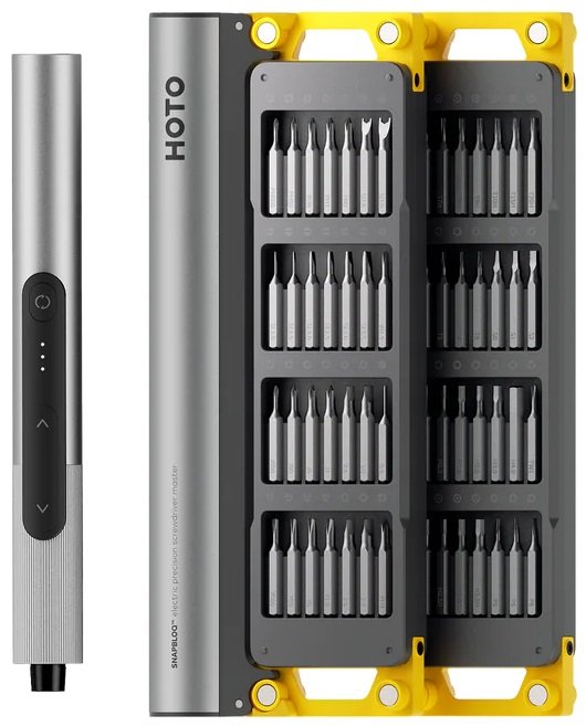 

Электроотвертка HOTO SNAPBLOQ S-A01 Electric Precision Screwdriver Master Set (с АКБ, кейс)
