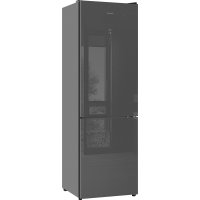 Холодильник Weissgauff WRK 195 D Full NoFrost Bru Steel Glass