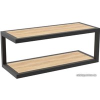 Журнальный столик TMB Loft Этернел ЛДСП 900х400х500 18 мм 40х40 (дуб небраска натуральный)