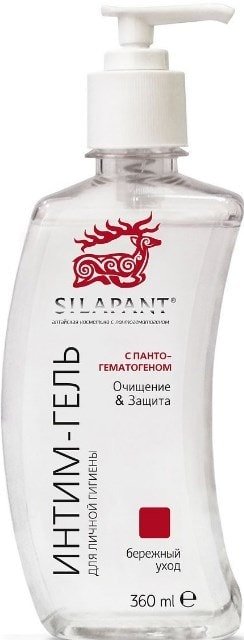 

Silapant Гель для интимной гигиены Silapant с пантогематогеном 360 мл