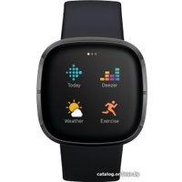 Умные часы Fitbit Sense (карбон/графитовый)