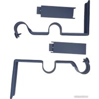 Кронштейн для карниза Merry Bear Home Decor DBLG212 GR (2шт, серый)