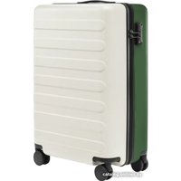 Чемодан-спиннер Ninetygo Rhine Luggage 20" (белый/зеленый)