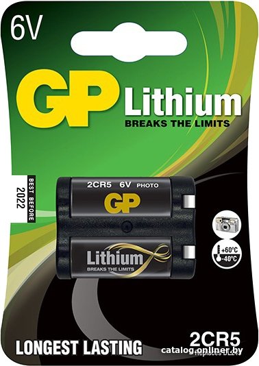 Батарейка GP Lithium 2CR5