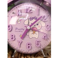 Настольные часы ILikeGift Clear wake-up with animals HL-5140-03 (фиолетовый)