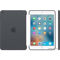 Чехол для планшета Apple Silicone Case for iPad mini 4 (Charcoal Gray) [MKLK2ZM/A]