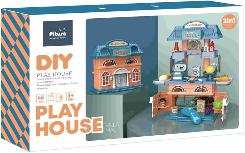 

Касса игрушечная Pituso Супермаркет Shopping Mall HW21106365