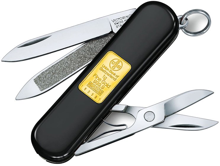 

Мультитул Victorinox Classic (черный)