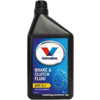 Тормозная жидкость Valvoline Brake & Clutch Fluid DOT 5.1 1л