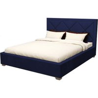 Кровать Elmax Римини 200x200 с ПМ Газ-лифт Континентальная рама (Glory 15)