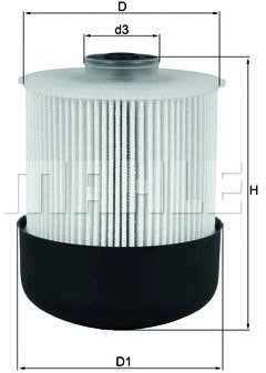 

Топливный фильтр Mahle Knecht KX33826D