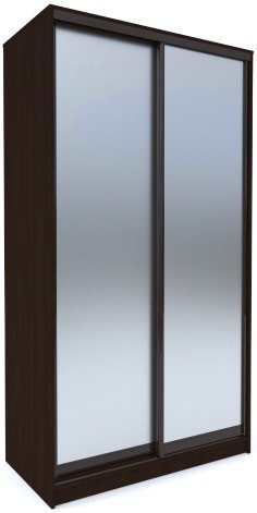 Евва 138 VG.05 АЭП ШК.2 02 (венге/зеркало/венге глянец)