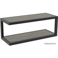 Журнальный столик TMB Loft Этернел Сосна 900х400х500 18 мм 40х40 (угольно-серый)