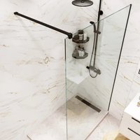 Душевая стенка Benetto BEN-602 BLC 110x200