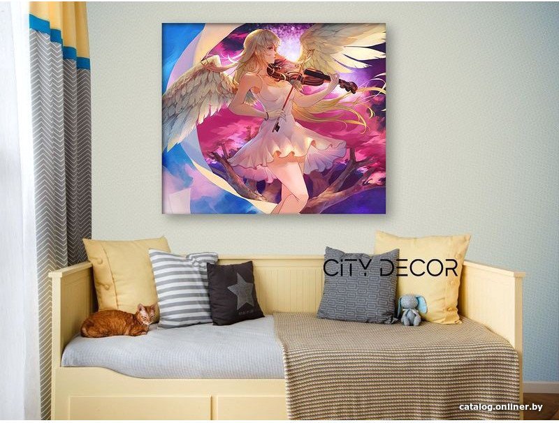 Модульная картина Citydecor Аниме 2.28 60x70 см
