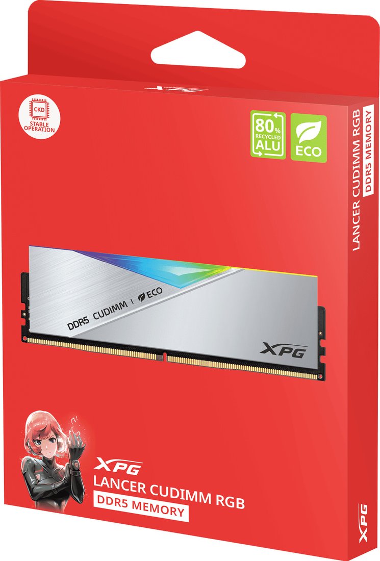 ADATA XPG Lancer CUDIMM RGB 2x24ГБ DDR5 CUDIMM 9200 МГц