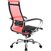 Офисное кресло Metta SK-2-BK Комплект 9, Ch ов/сечен (резиновые ролики, красный)