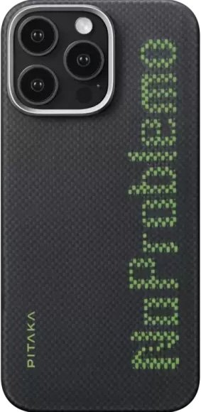 

Чехол для телефона Pitaka Aries Tactile Woven Case для iPhone 16 Pro (NoProblemo)