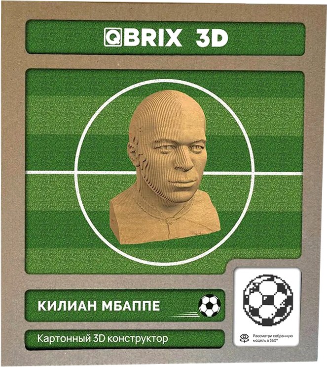 

3Д-пазл QBRIX Килиан Мбаппе 3D 20054