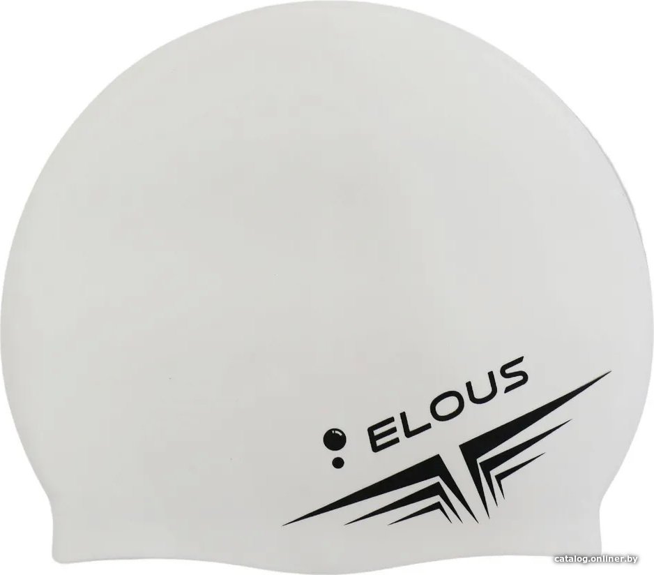 Шапочка для плавания Elous EL005 (белый)