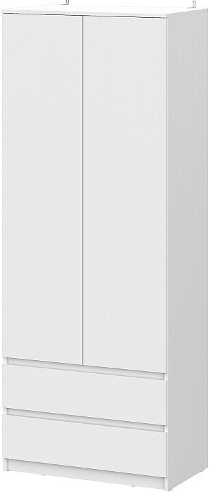 

Шкаф распашной NN мебель Денвер 00-00117165 (белый)