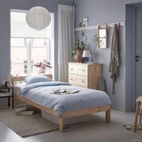 Кровать Ikea Нейден 200x90 (сосна, без основания) 003.952.47