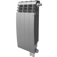 Биметаллический радиатор Royal Thermo BiLiner 500 Silver Satin VR (4 секции)
