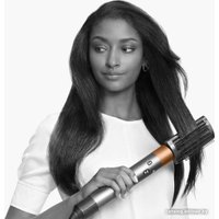 Фен-стайлер Dyson Airwrap Complete Long HS05 (с переходником на евровилку, никель/медный)