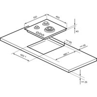 Варочная панель LEX GVG 435 GR в Солигорске