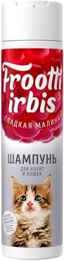

Шампунь Irbis Frootti сладкая малина для котят и кошек 250 мл