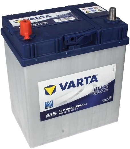 

Автомобильный аккумулятор Varta Blue Dynamic A15 540 127 033 A14 (40 А/ч)