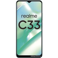 Смартфон Realme C33 RMX3624 4GB/64GB международная версия (голубой)