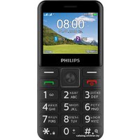 Кнопочный телефон Philips Xenium E207 (черный)